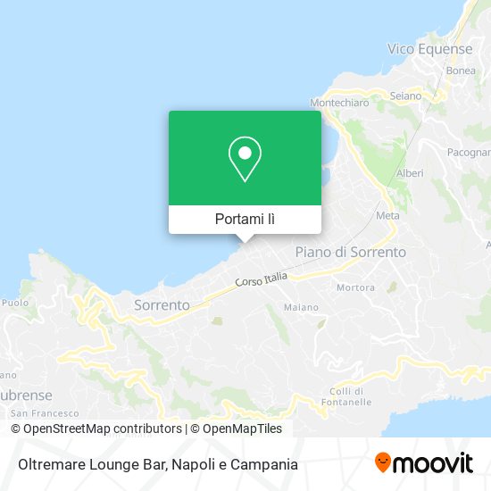 Mappa Oltremare Lounge Bar