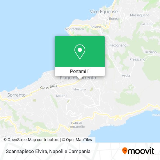 Mappa Scannapieco Elvira
