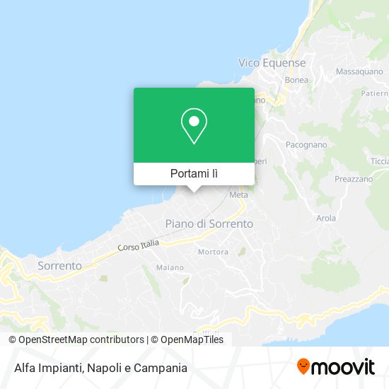 Mappa Alfa Impianti