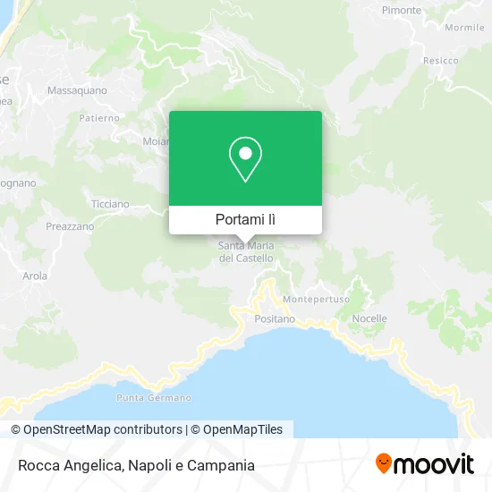Mappa Rocca Angelica