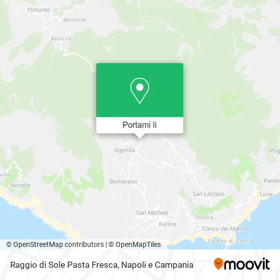 Mappa Raggio di Sole Pasta Fresca