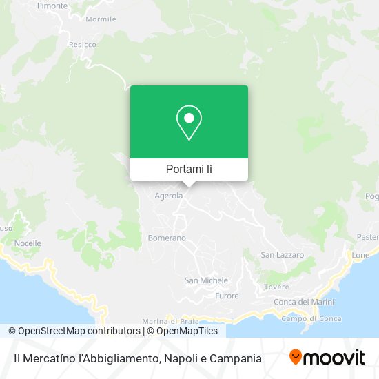 Mappa Il Mercatíno l'Abbigliamento