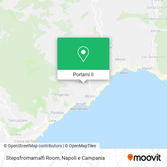 Mappa Stepsfromamalfi Room
