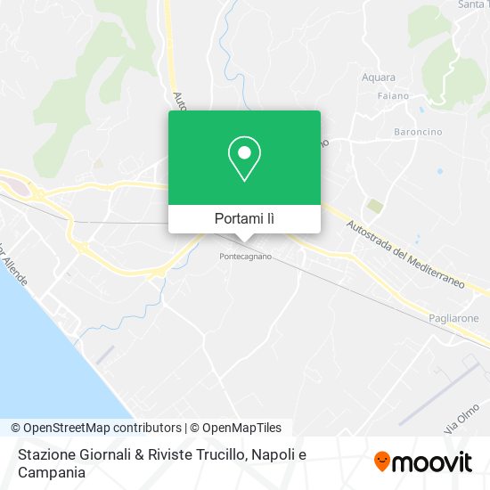 Mappa Stazione Giornali & Riviste Trucillo