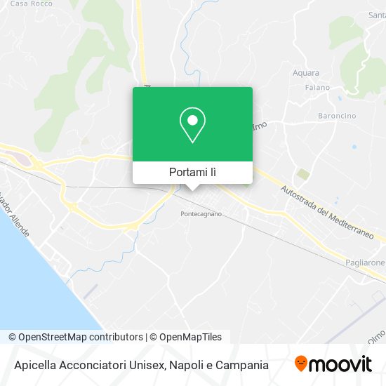 Mappa Apicella Acconciatori Unisex