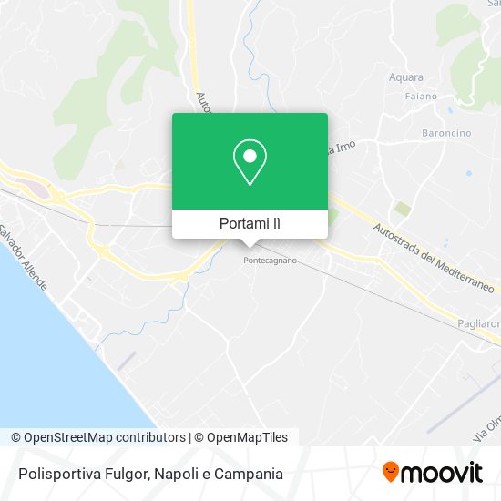 Mappa Polisportiva Fulgor