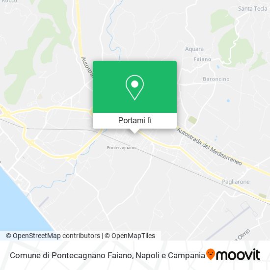 Mappa Comune di Pontecagnano Faiano