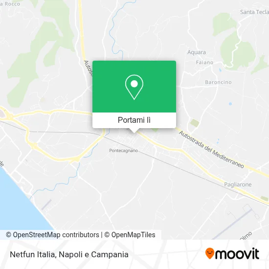 Mappa Netfun Italia