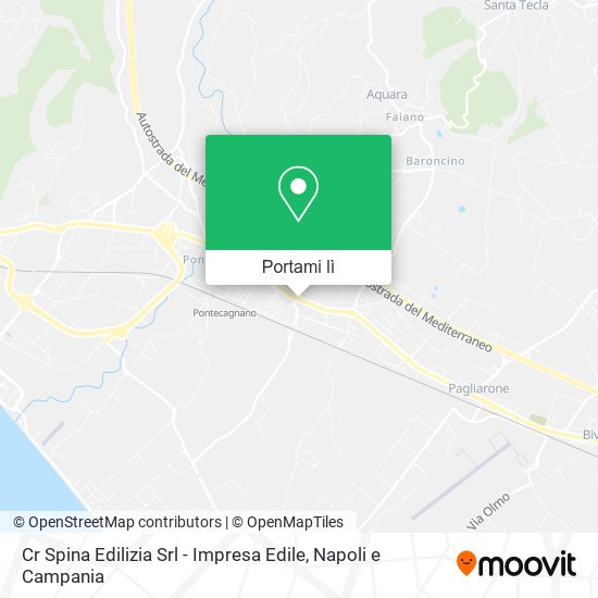 Mappa Cr Spina Edilizia Srl - Impresa Edile