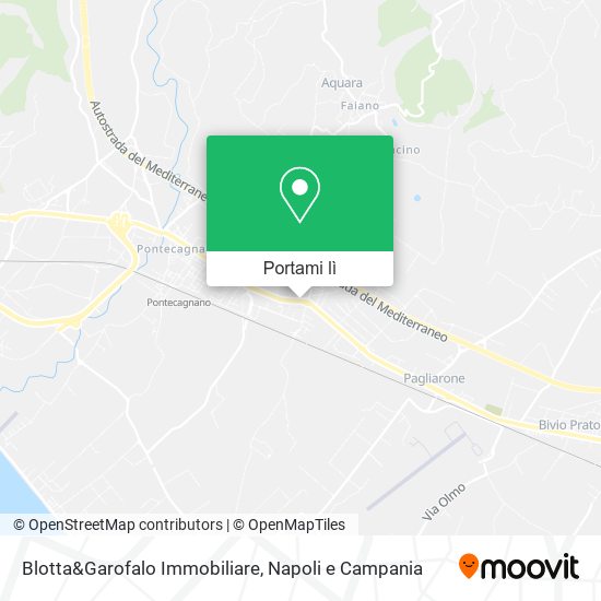 Mappa Blotta&Garofalo Immobiliare