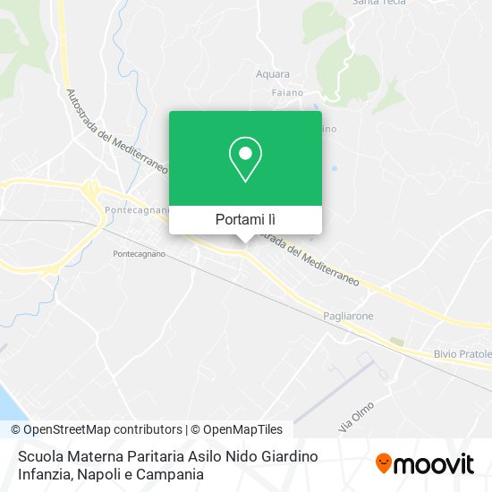 Mappa Scuola Materna Paritaria Asilo Nido Giardino Infanzia