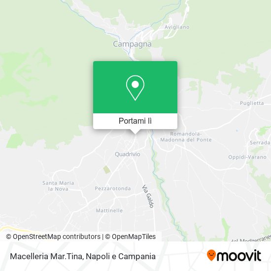 Mappa Macelleria Mar.Tina