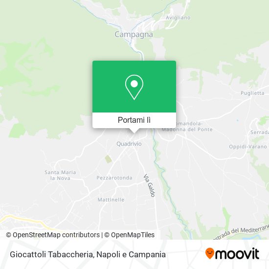Mappa Giocattoli Tabaccheria
