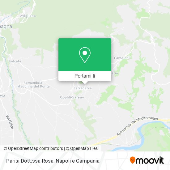 Mappa Parisi Dott.ssa Rosa