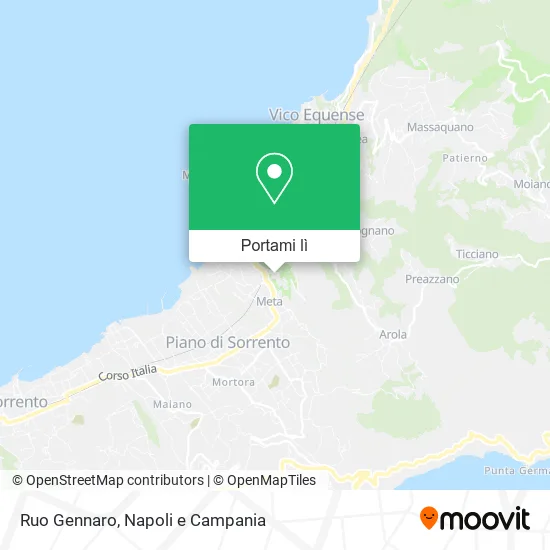 Mappa Ruo Gennaro