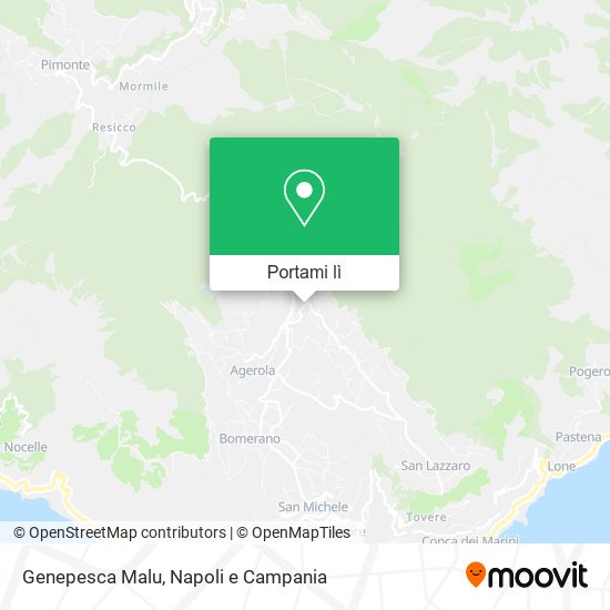 Mappa Genepesca Malu