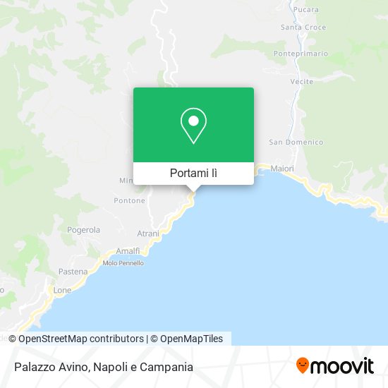 Mappa Palazzo Avino