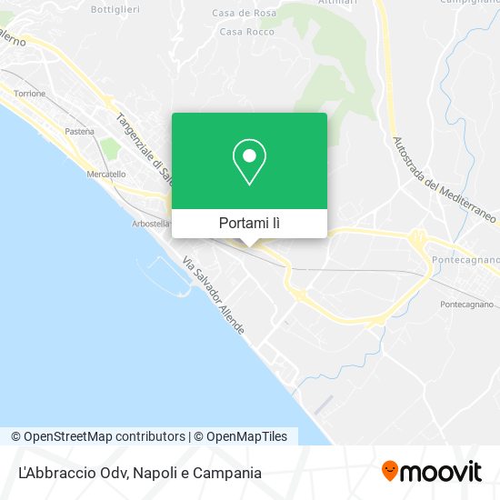 Mappa L'Abbraccio Odv