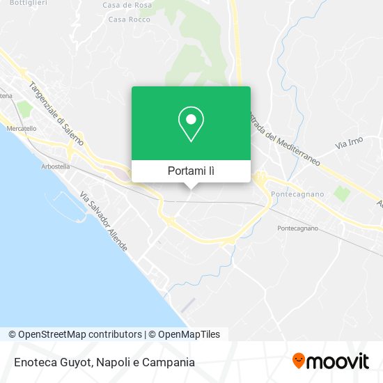 Mappa Enoteca Guyot