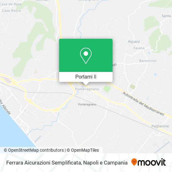 Mappa Ferrara Aicurazioni Semplificata