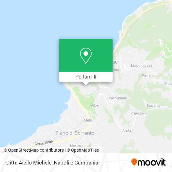 Mappa Ditta Aiello Michele
