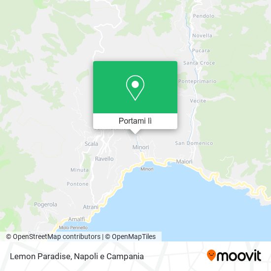 Mappa Lemon Paradise