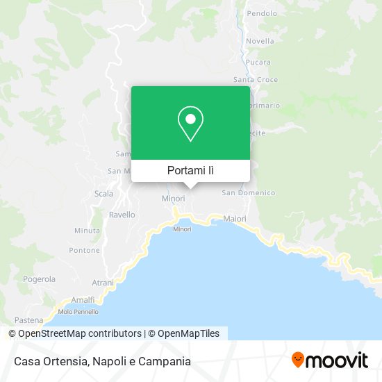 Mappa Casa Ortensia