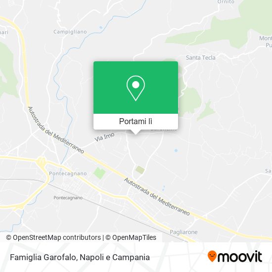 Mappa Famiglia Garofalo