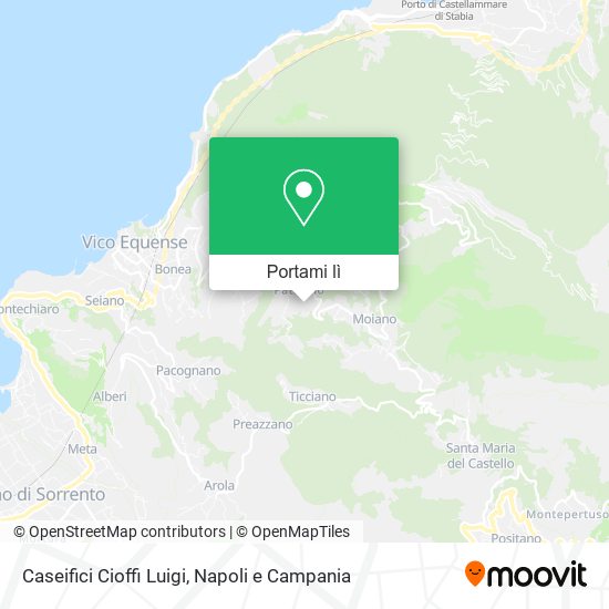 Mappa Caseifici Cioffi Luigi