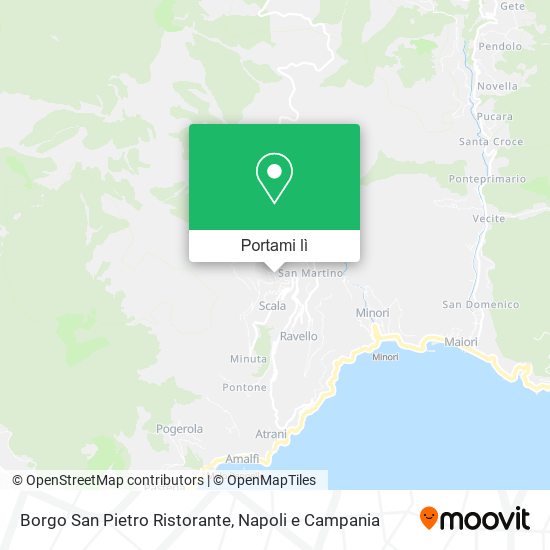 Mappa Borgo San Pietro Ristorante