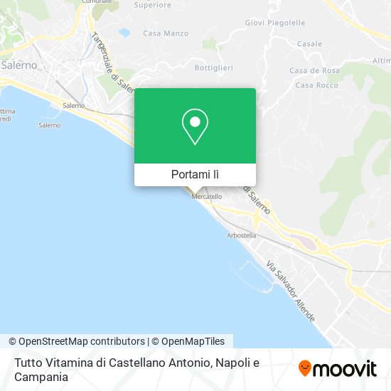 Mappa Tutto Vitamina di Castellano Antonio