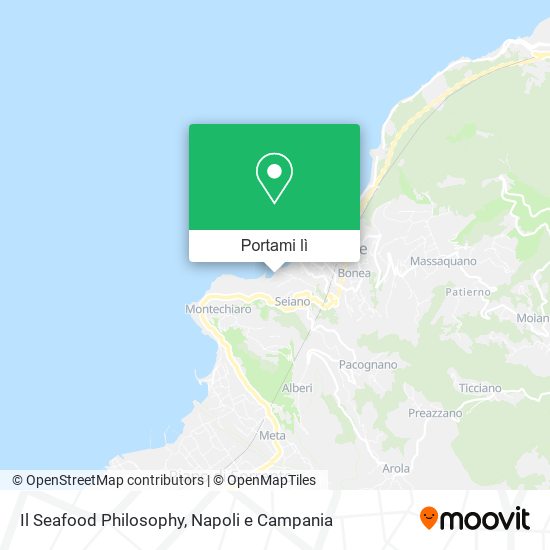Mappa Il Seafood Philosophy