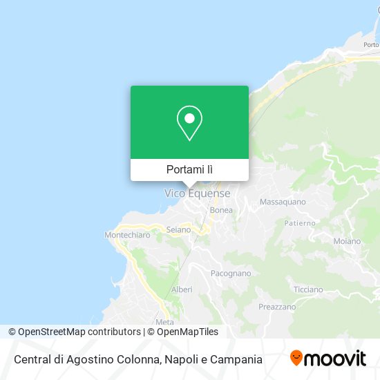 Mappa Central di Agostino Colonna