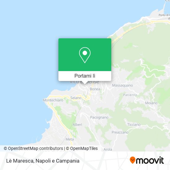 Mappa Lè Maresca