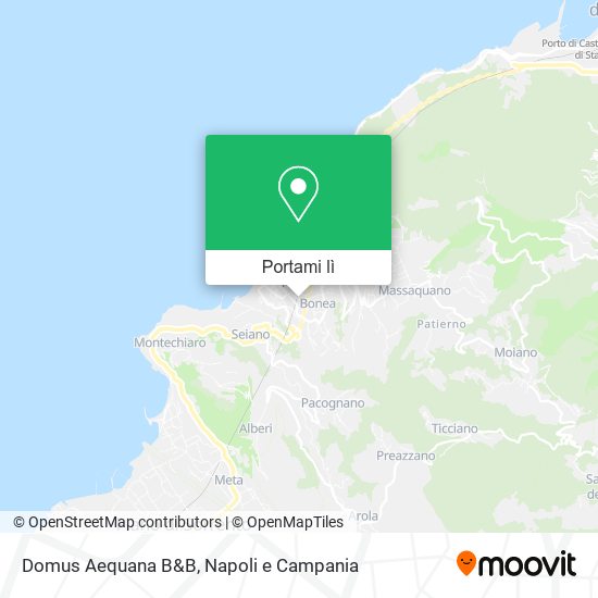 Mappa Domus Aequana B&B