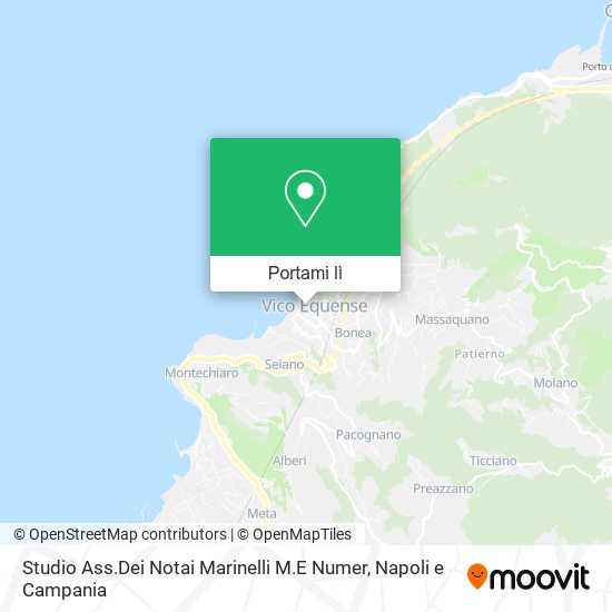 Mappa Studio Ass.Dei Notai Marinelli M.E Numer