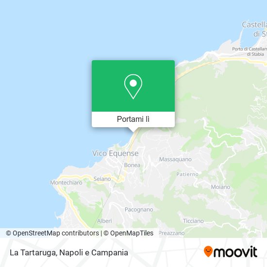 Mappa La Tartaruga