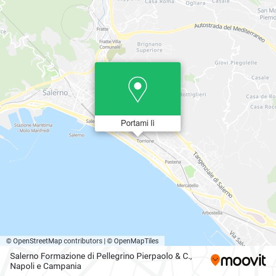 Mappa Salerno Formazione di Pellegrino Pierpaolo & C.