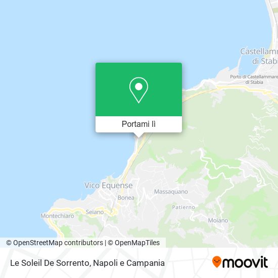 Mappa Le Soleil De Sorrento