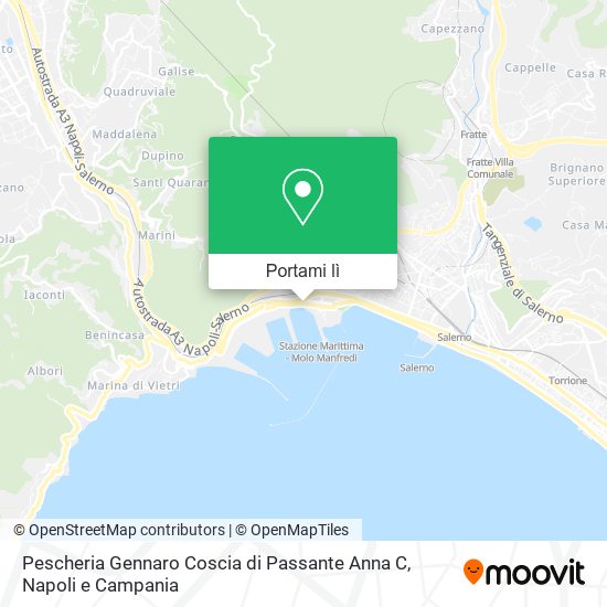 Mappa Pescheria Gennaro Coscia di Passante Anna C