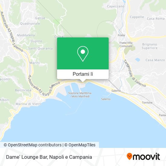 Mappa Dame' Lounge Bar