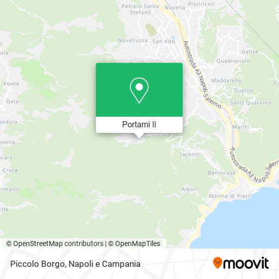 Mappa Piccolo Borgo