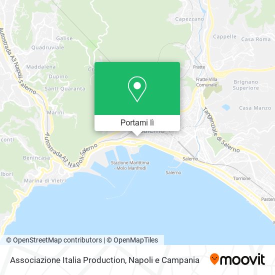 Mappa Associazione Italia Production