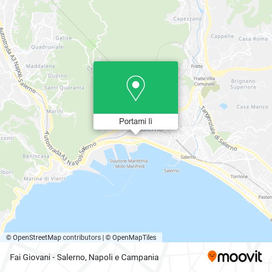 Mappa Fai Giovani - Salerno