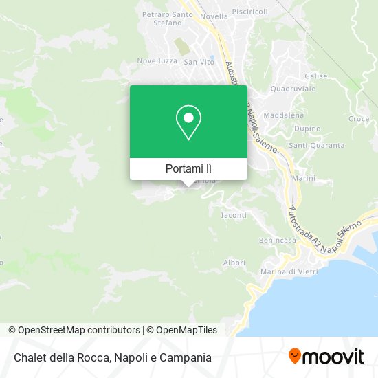 Mappa Chalet della Rocca