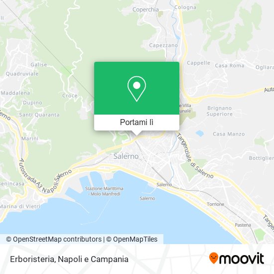 Mappa Erboristeria