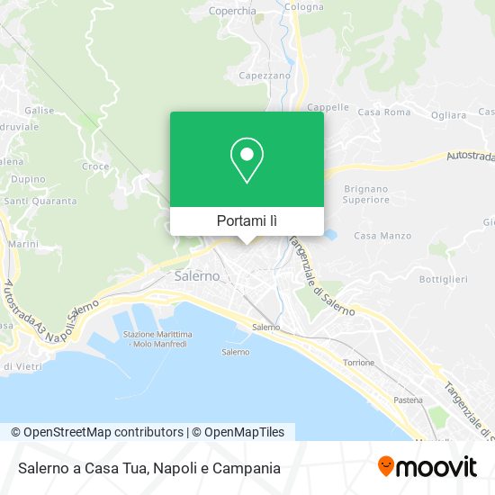 Mappa Salerno a Casa Tua