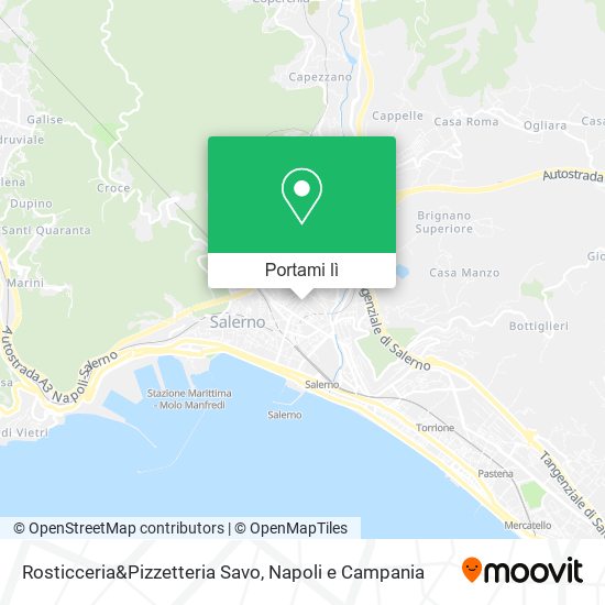 Mappa Rosticceria&Pizzetteria Savo