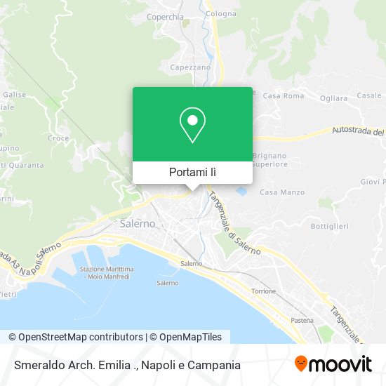 Mappa Smeraldo Arch. Emilia .