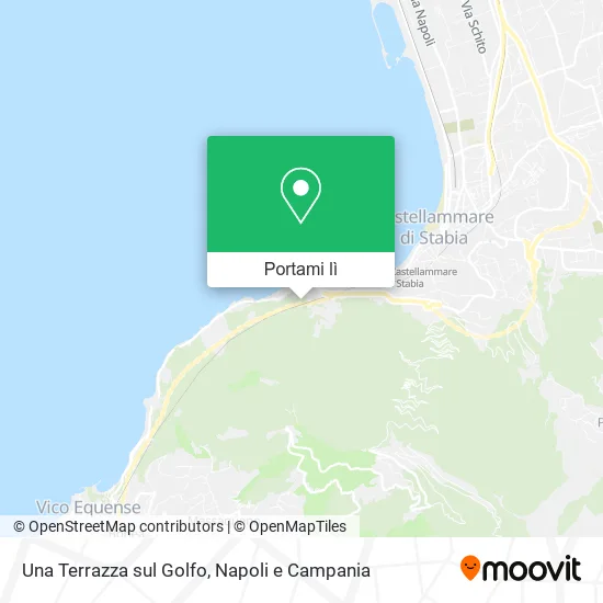 Mappa Una Terrazza sul Golfo